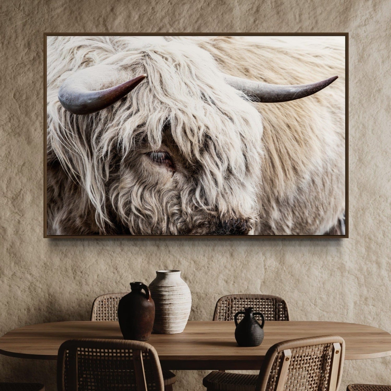 Highland Cattle Wall Art Canvas Prints