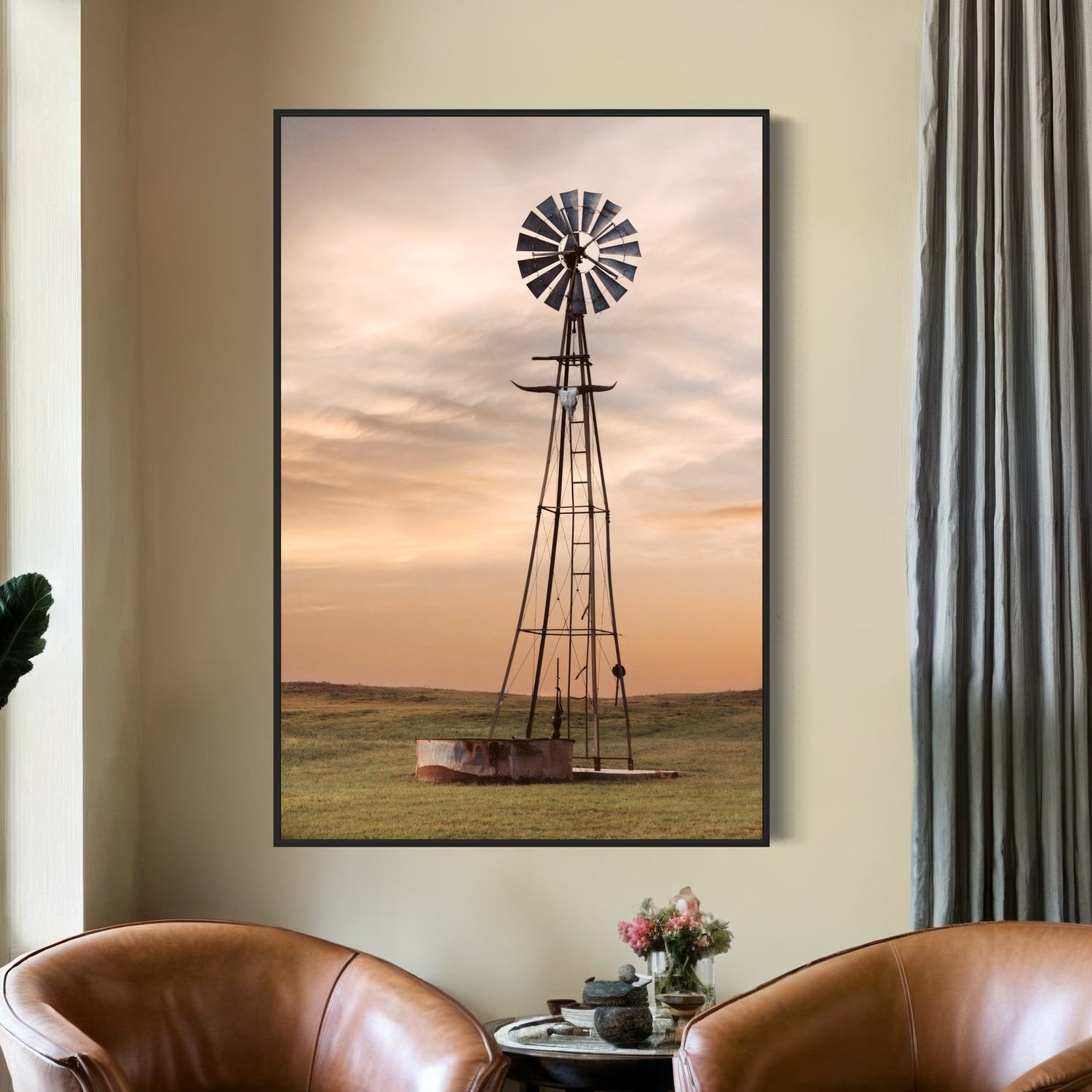 Western and Rustic Office Wall Art