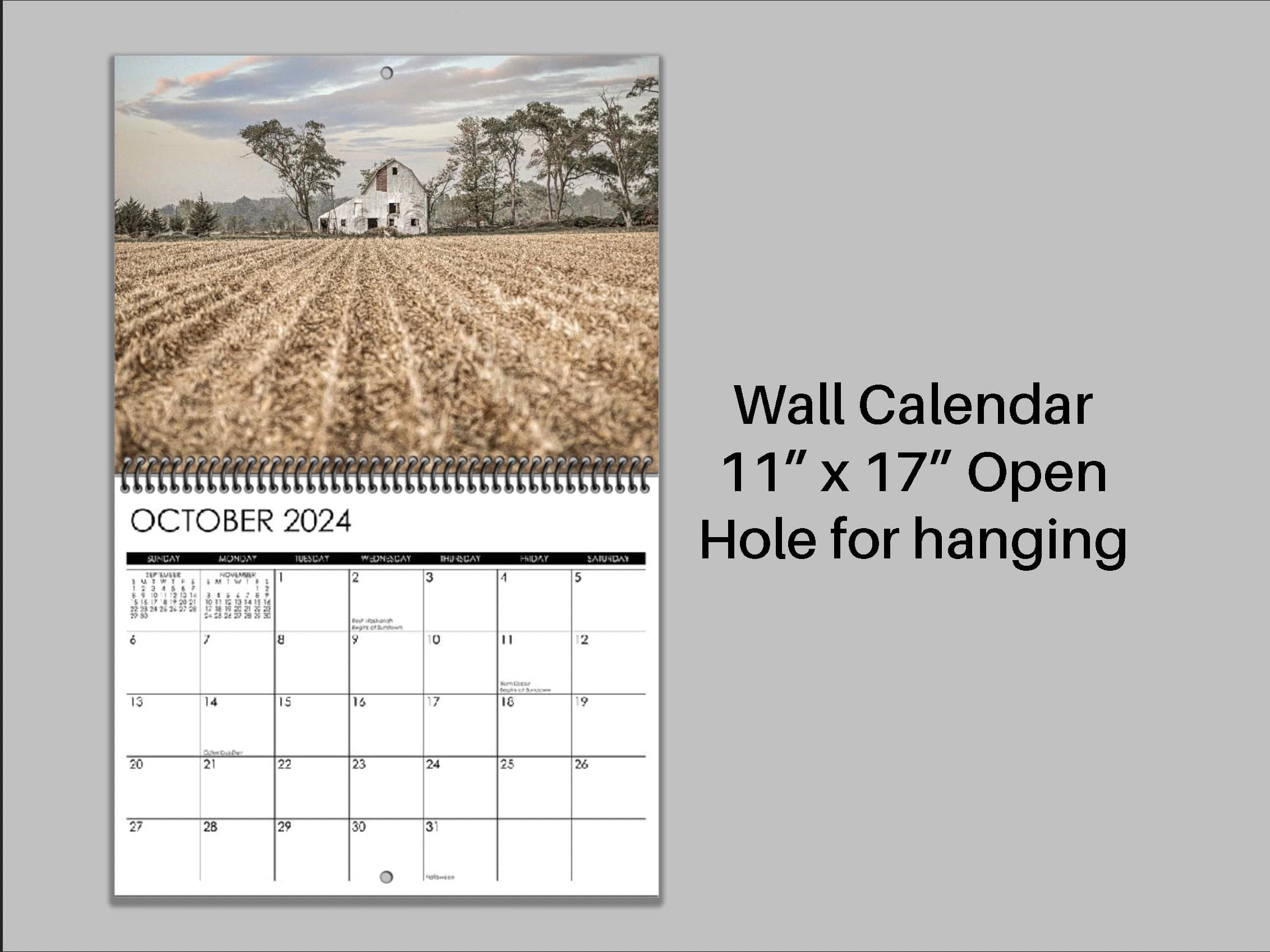 2024 Old Barn Wall Calendar Teri James Photography   2024 Old Barns Calendar Or Desktop Planner Calendar Teri James Photography 43233226981695 