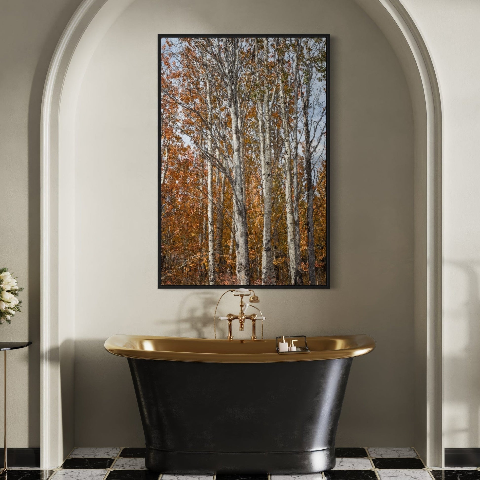 Aspen Tree Fall Photography Wall Art Teri James Photography