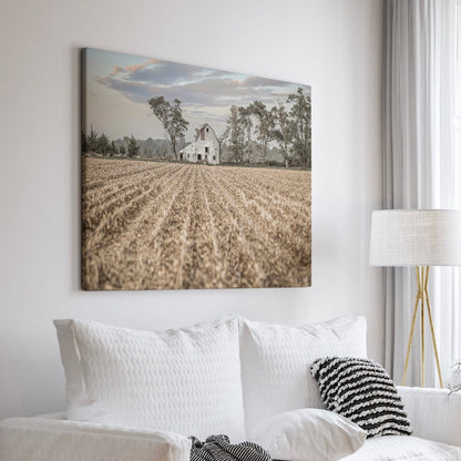 Barn Art Print - Nebraska Cornfield Wall Art Teri James Photography