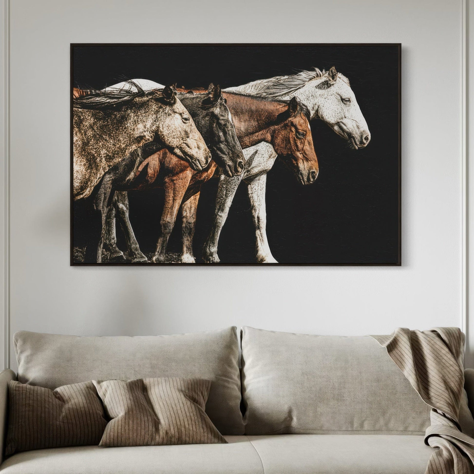 Dramatic Horse Wall Art Wall Art Teri James Photography