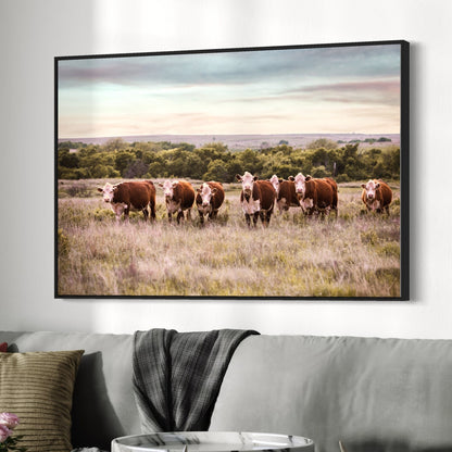 Hereford Cattle Wall Art Wall Art Teri James Photography