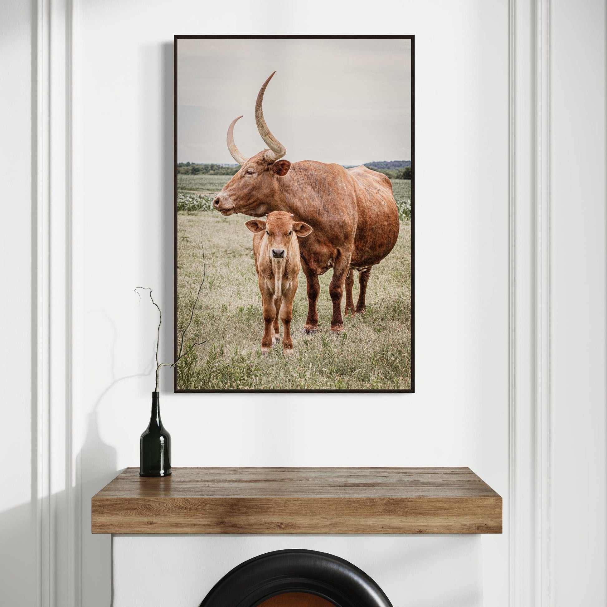 Longhorn Art Canvas Print Wall Art Teri James Photography