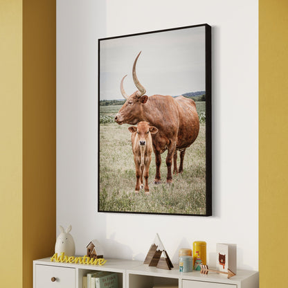 Longhorn Art Canvas Print Wall Art Teri James Photography