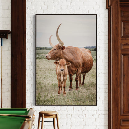 Longhorn Art Canvas Print Wall Art Teri James Photography