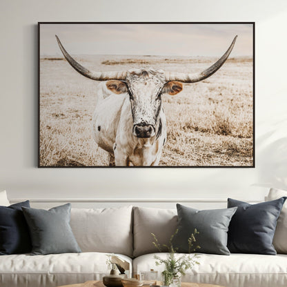 Longhorn Photography Canvas Print Wall Art Teri James Photography