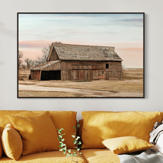 Old Barn Rustic Wall Art Canvas Wall Art Teri James Photography