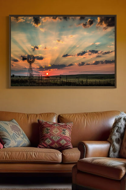 Old Windmill Canvas Art Wall Art Teri James Photography