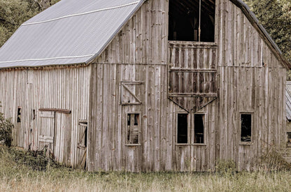 Old Wooden Barn Canvas Print Wall Art Teri James Photography