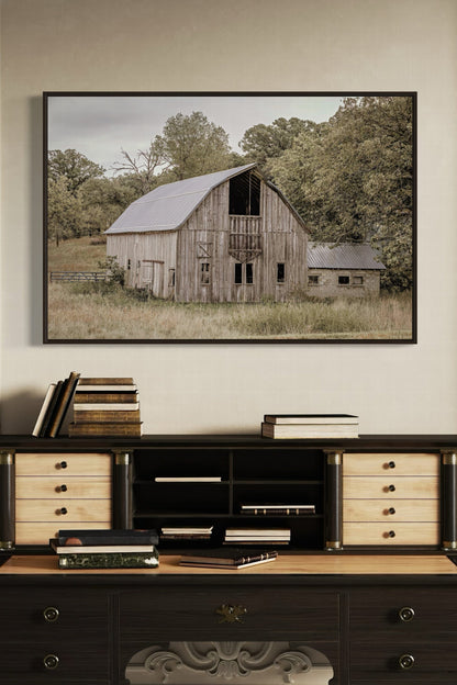 Old Wooden Barn Canvas Print Wall Art Teri James Photography