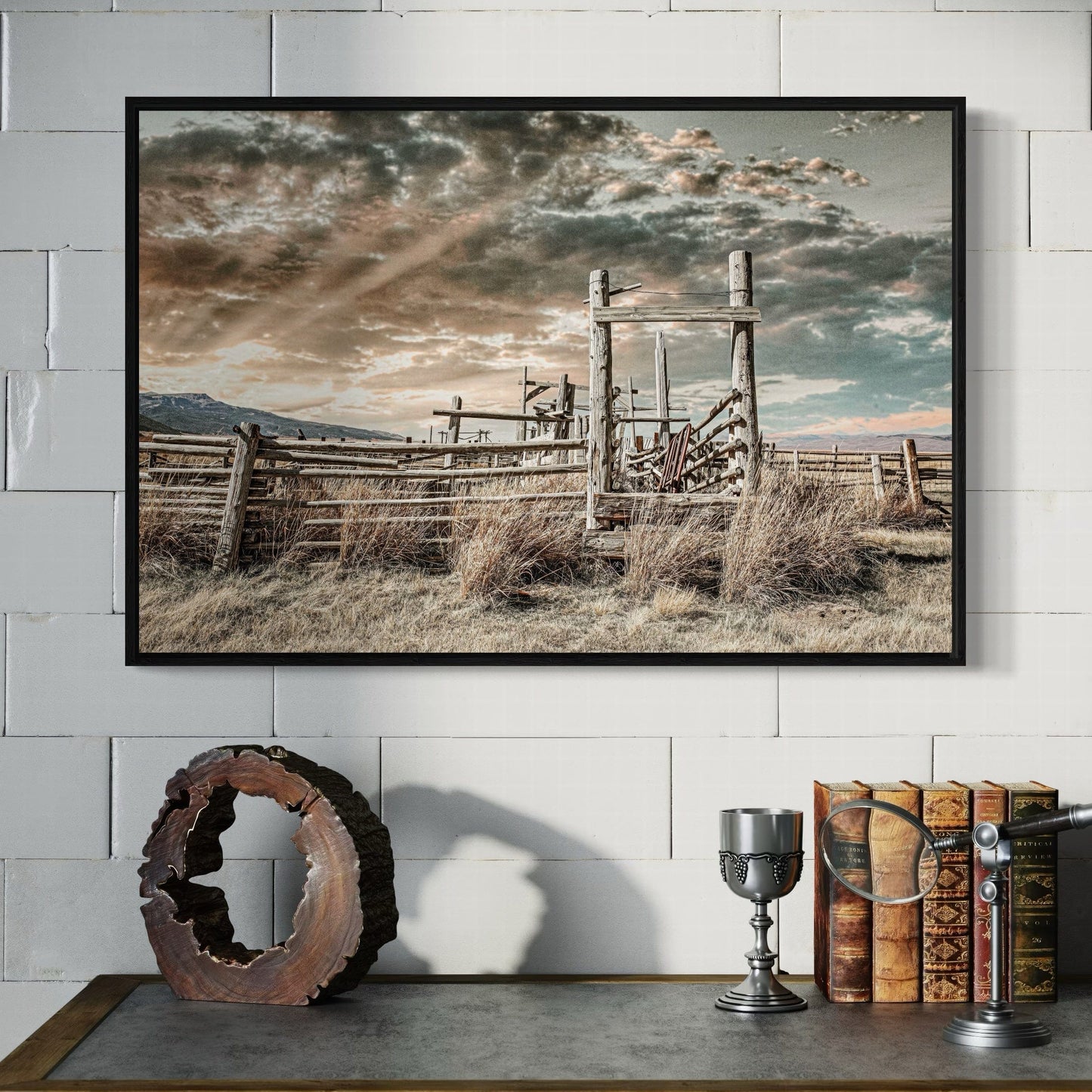 Rustic Montana Scenic Print Wall Art Teri James Photography