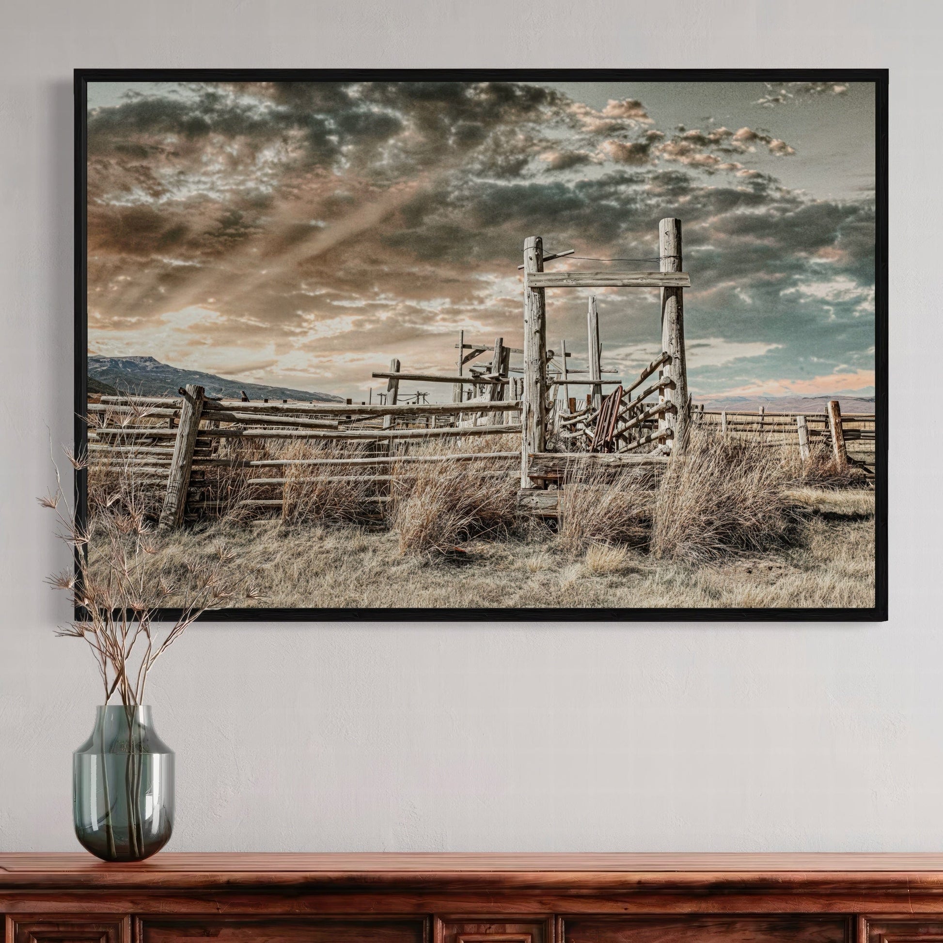 Rustic Montana Scenic Print Wall Art Teri James Photography