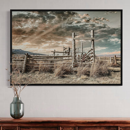 Rustic Montana Scenic Print Wall Art Teri James Photography