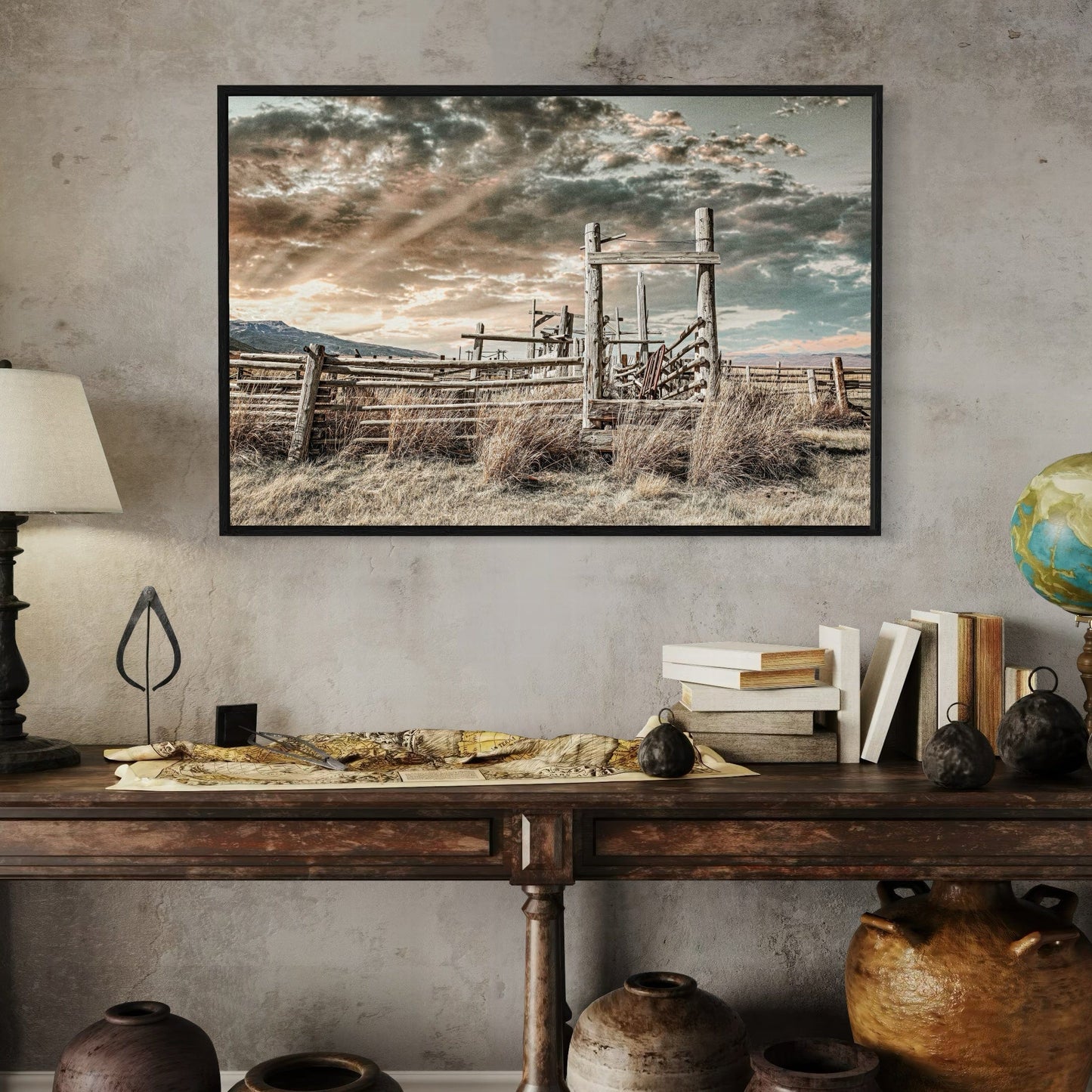 Rustic Montana Scenic Print Wall Art Teri James Photography