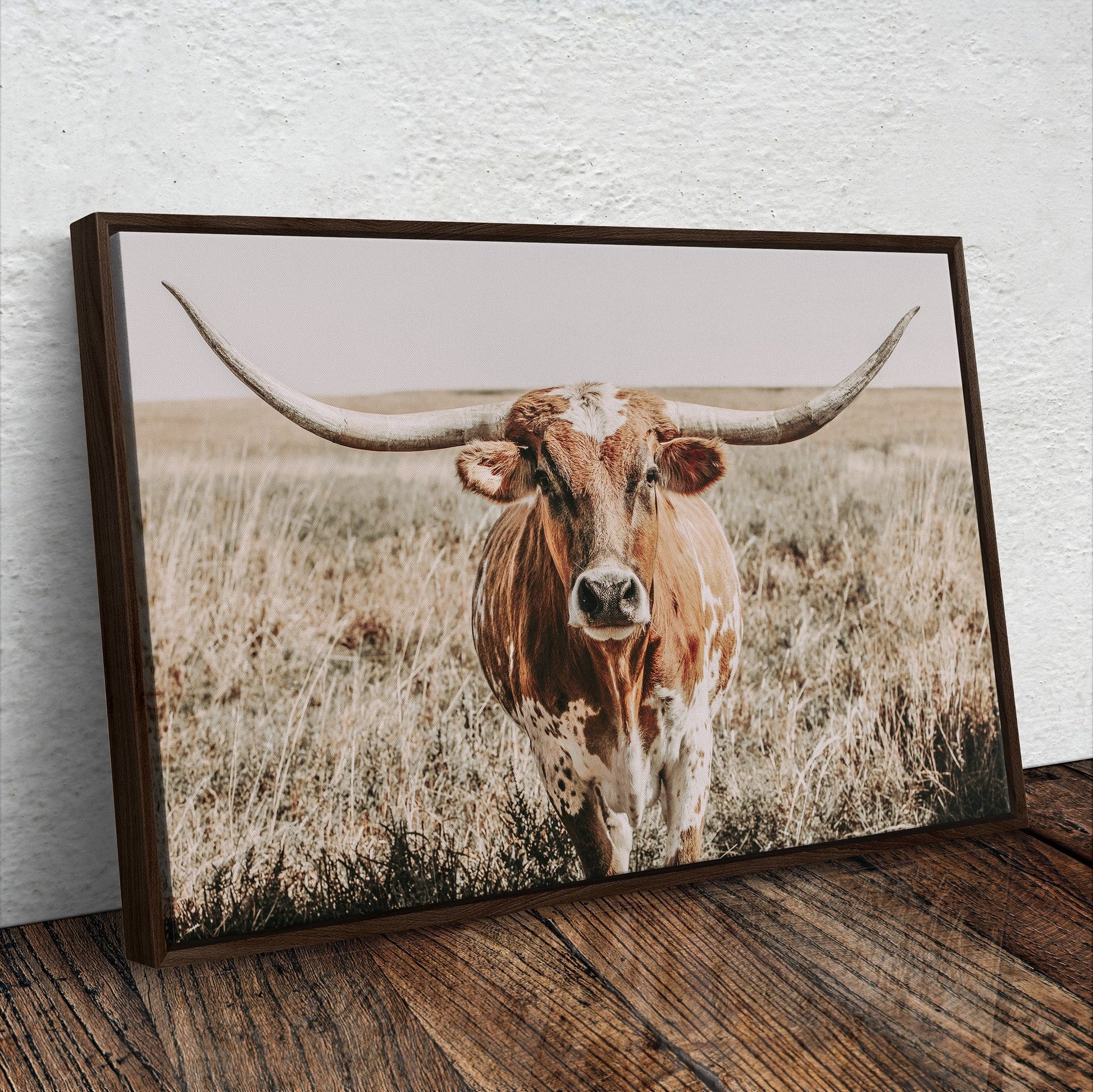 Texas Longhorn Canvas Wall Art Wall Art Teri James Photography