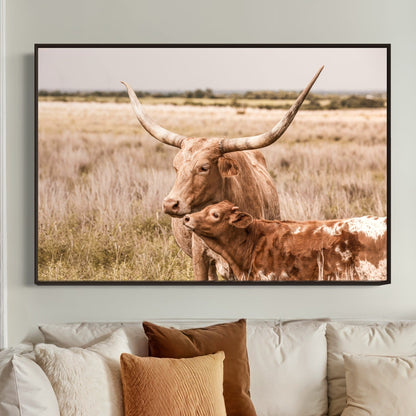 Texas Longhorn Nursery Decor Wall Art Teri James Photography