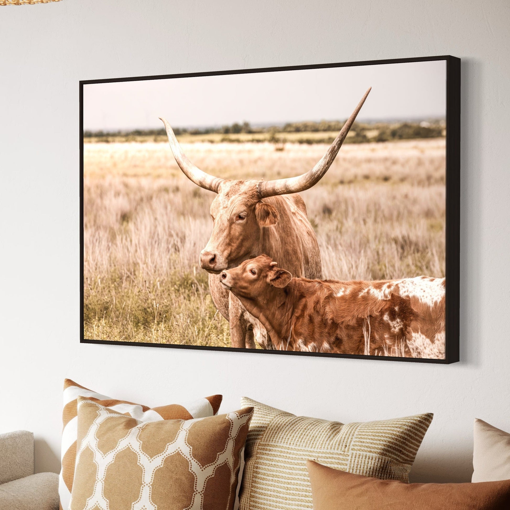 Texas Longhorn Nursery Decor Wall Art Teri James Photography