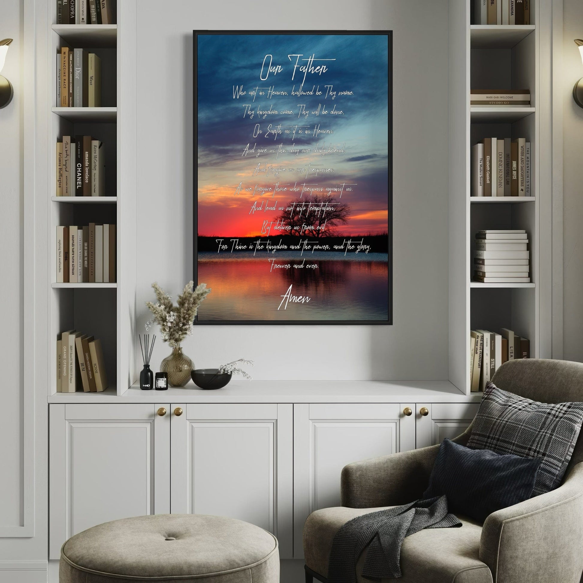 The Lord's Prayer Inspirational Wall Art Wall Art Teri James Photography