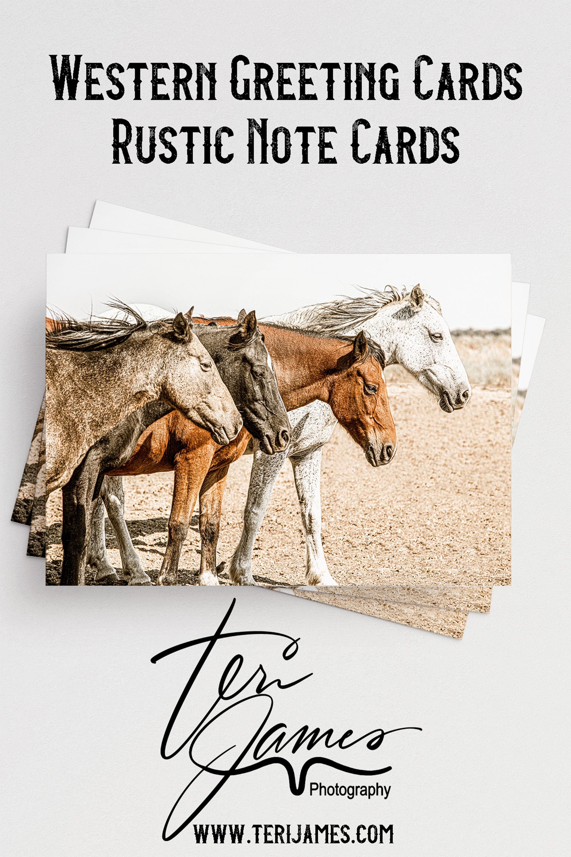 Western Greeting Cards - Rustic Note Cards Greeting cards Teri James Photography