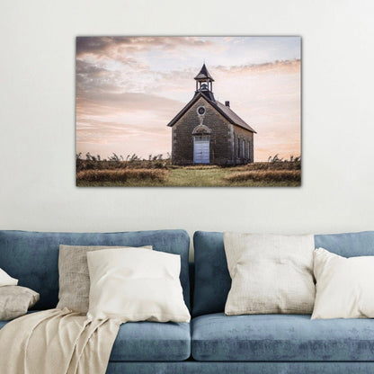 Old Schoolhouse Canvas Print Wall Art Teri James Photography